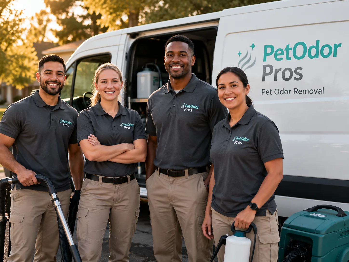 Pet Odor Removal team serving Brooks, CA